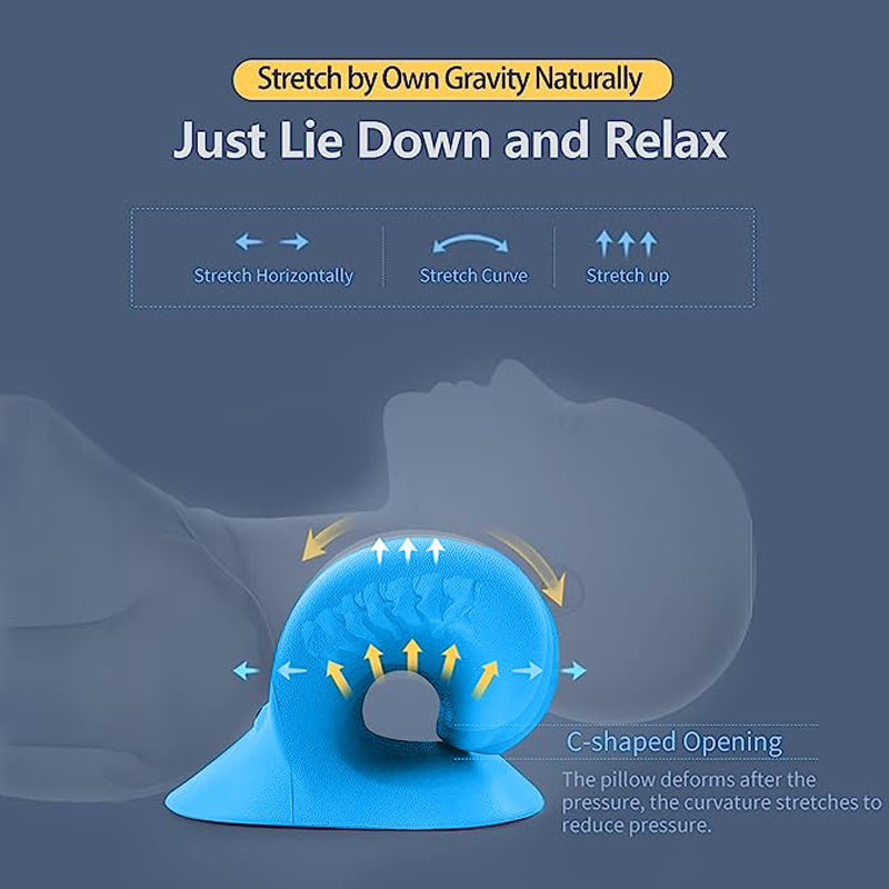 Olynvolt Magnetic Neck Traction Pillow - Cervical Traction Device