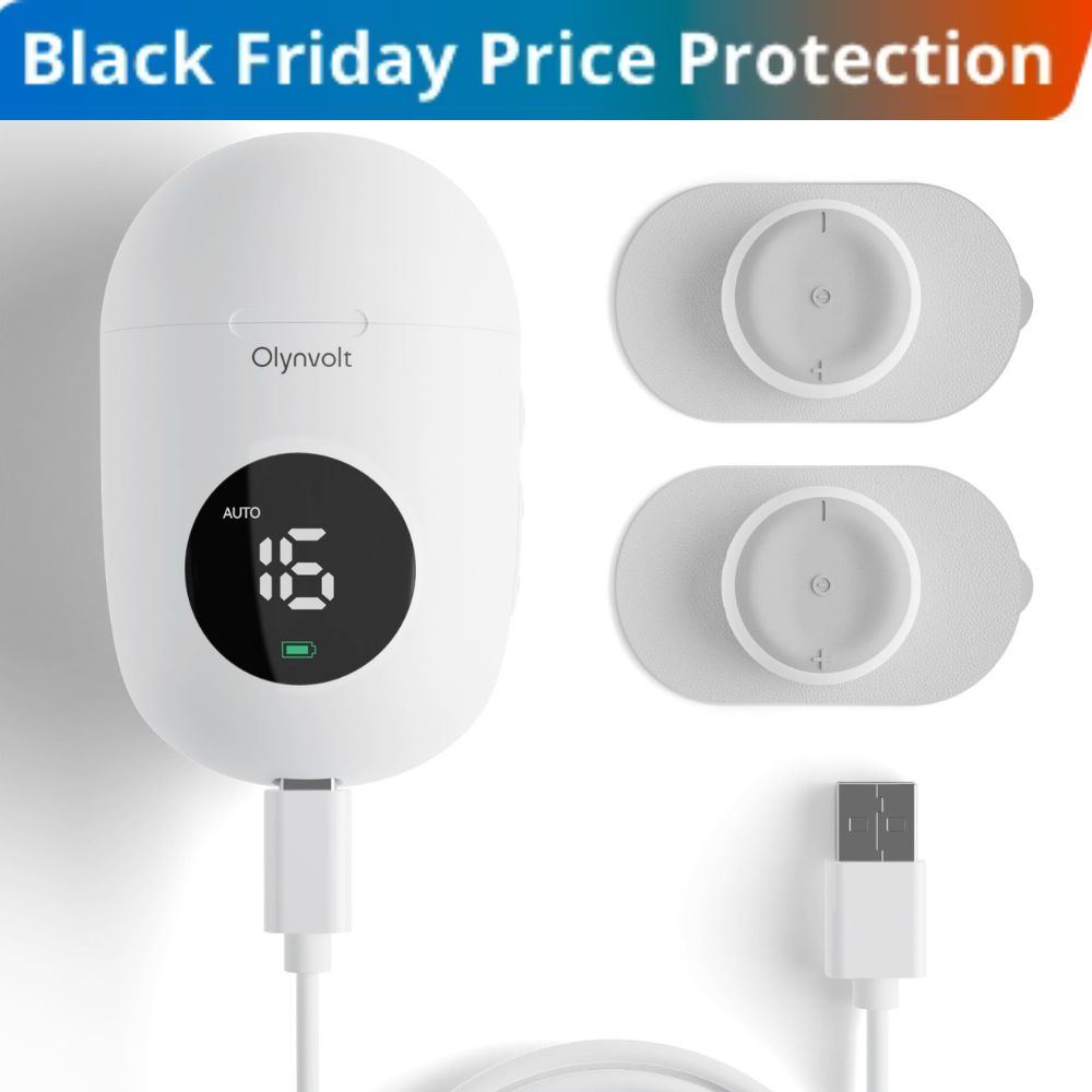 Olynvolt Pocket Pro—Wireless TENS Unit Muscle Stimulator for Pain Relief Therapy