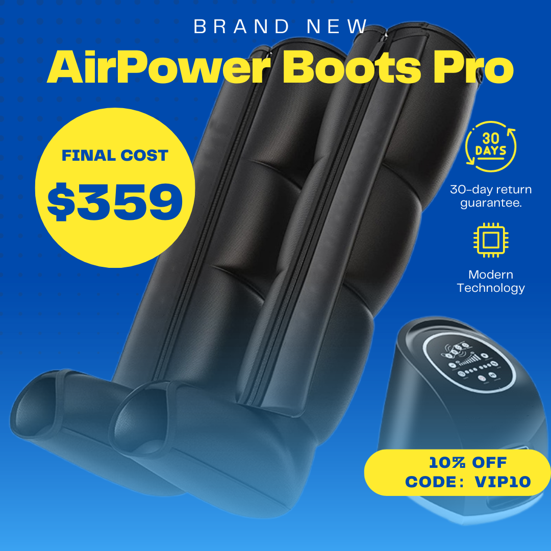 Olynvolt™ AirPower Boots Pro-Powerful and Intuitive Air Compression