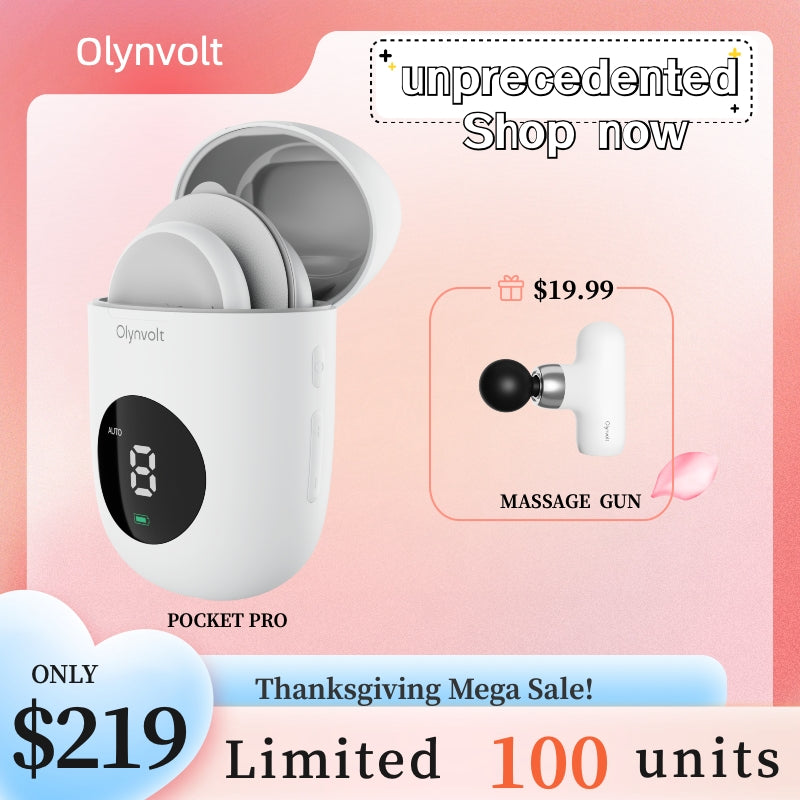 【Thanksgiving Thank You! 】Olynvolt Pocket Pro+Massage Gun--exclusive discounts waiting for you